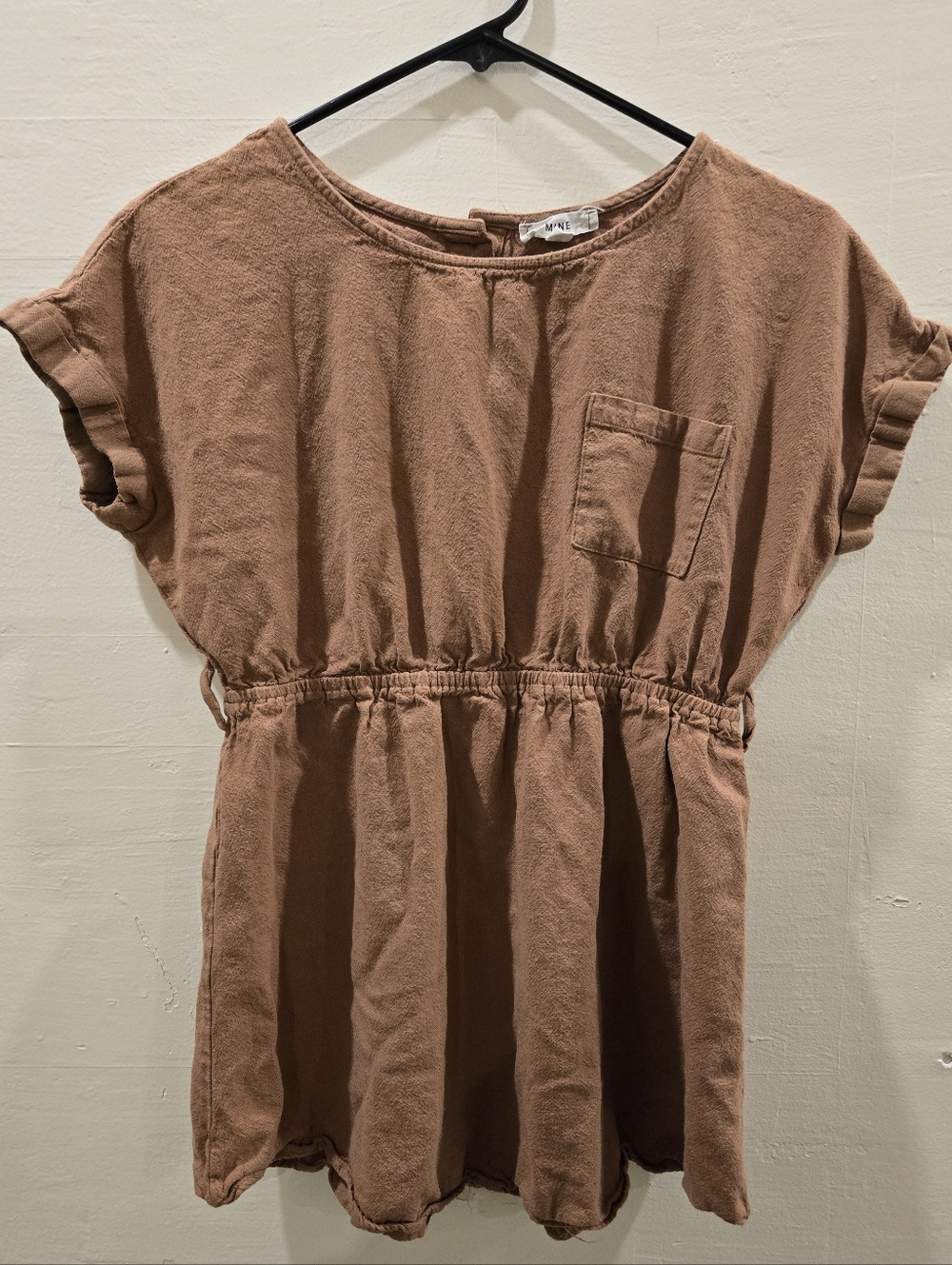 Sleeveless Linen Blend Top